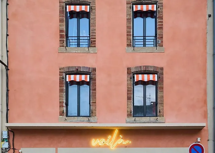 Appartement La Orange - Proche Cité Médiévale Et Centre à Pied